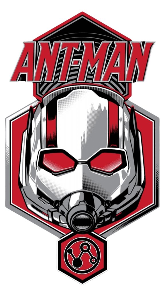 Antman logo white background