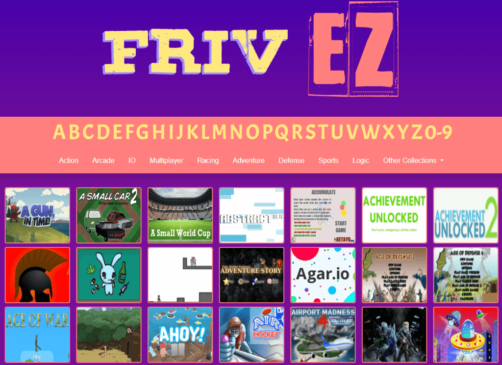 Frive EZ Games