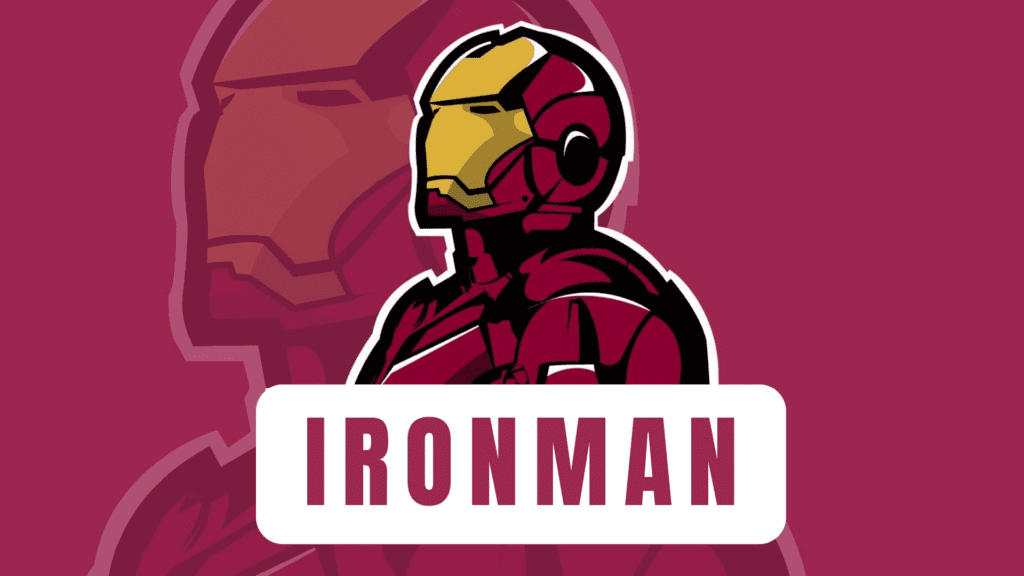Ironman logo png