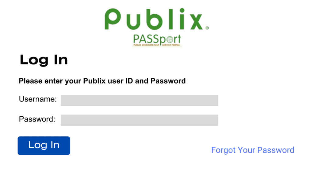 Publix Passport Login