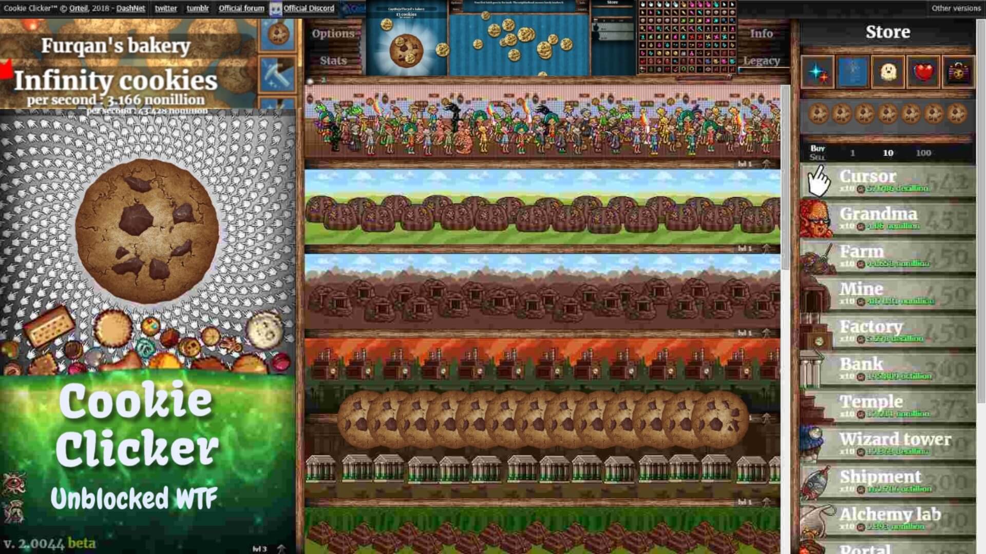 Cookie Clicker Unblocked Games- Endless Baking at School - MOBSEAR