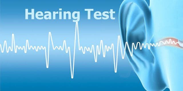 Online hearing test