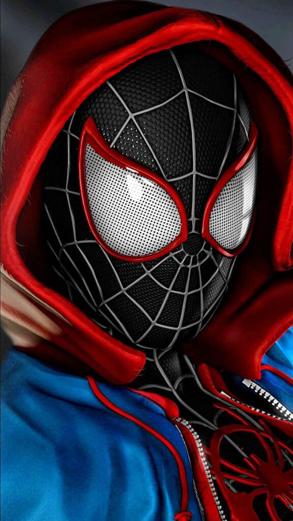 spider verse wallpaper iphone