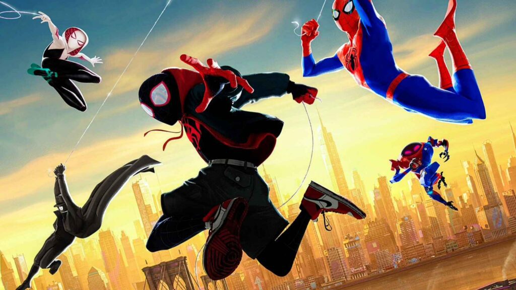 spider man into the spider verse wallpaper