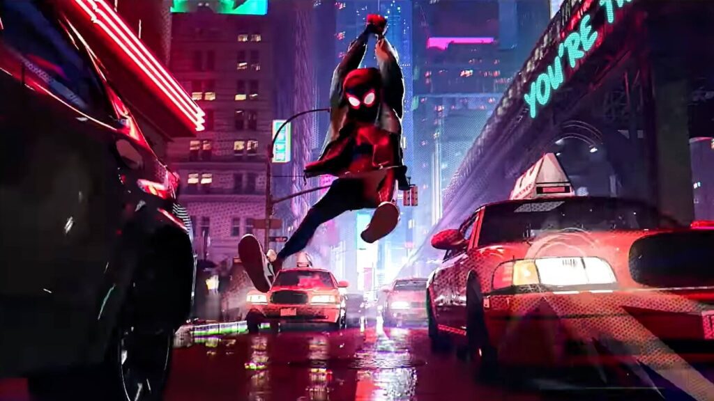 spider man into the spider verse wallpaper