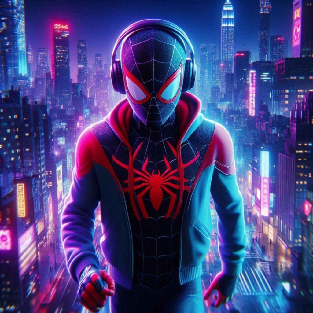 Spider verse Wallpaper 4K