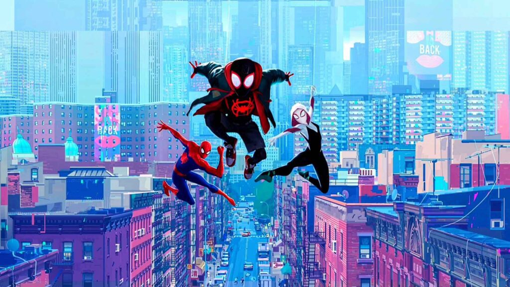 spider verse wallpaper