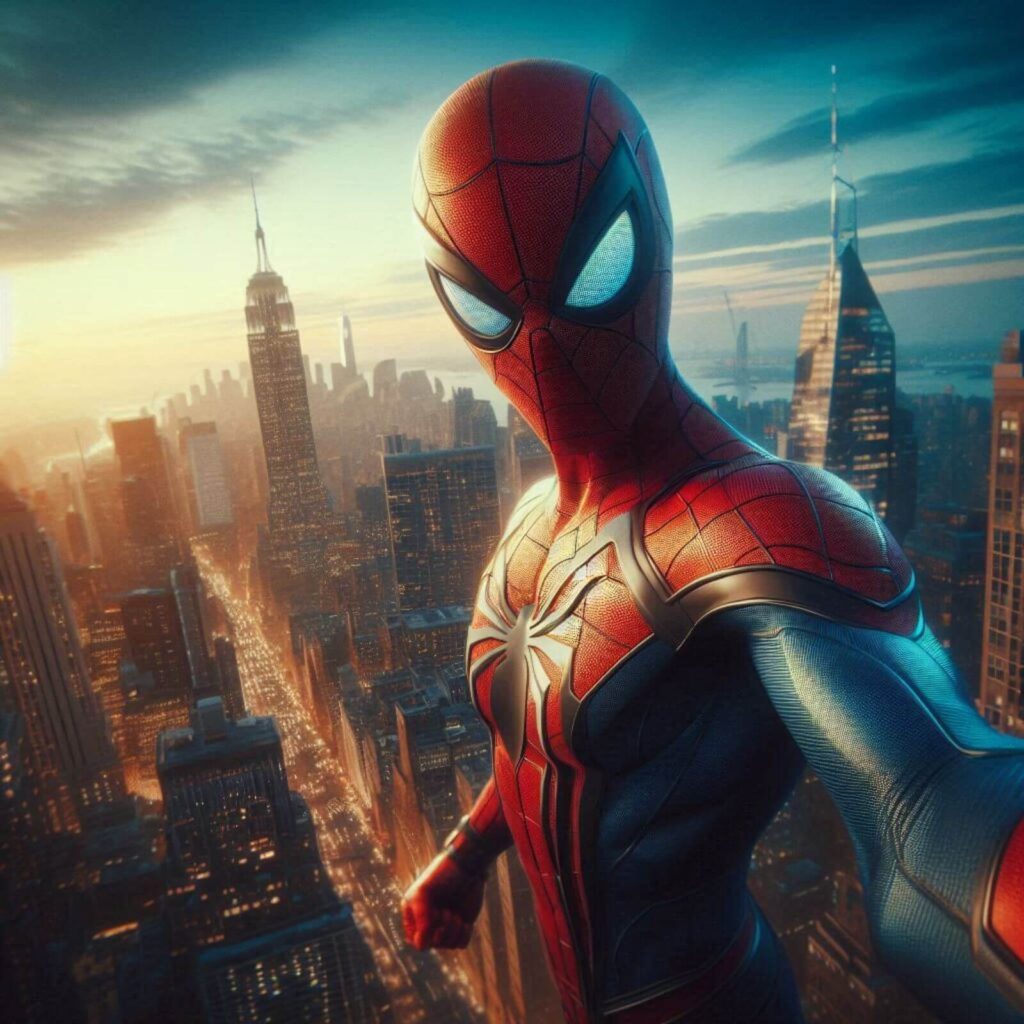 Spiderman PS5 wallpaper