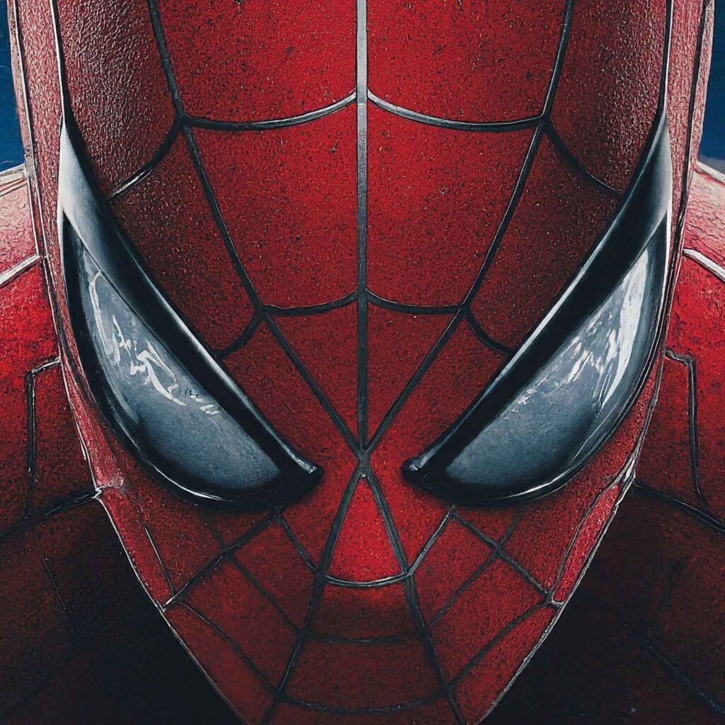 Spiderman 4k mask wallpaper minimalist