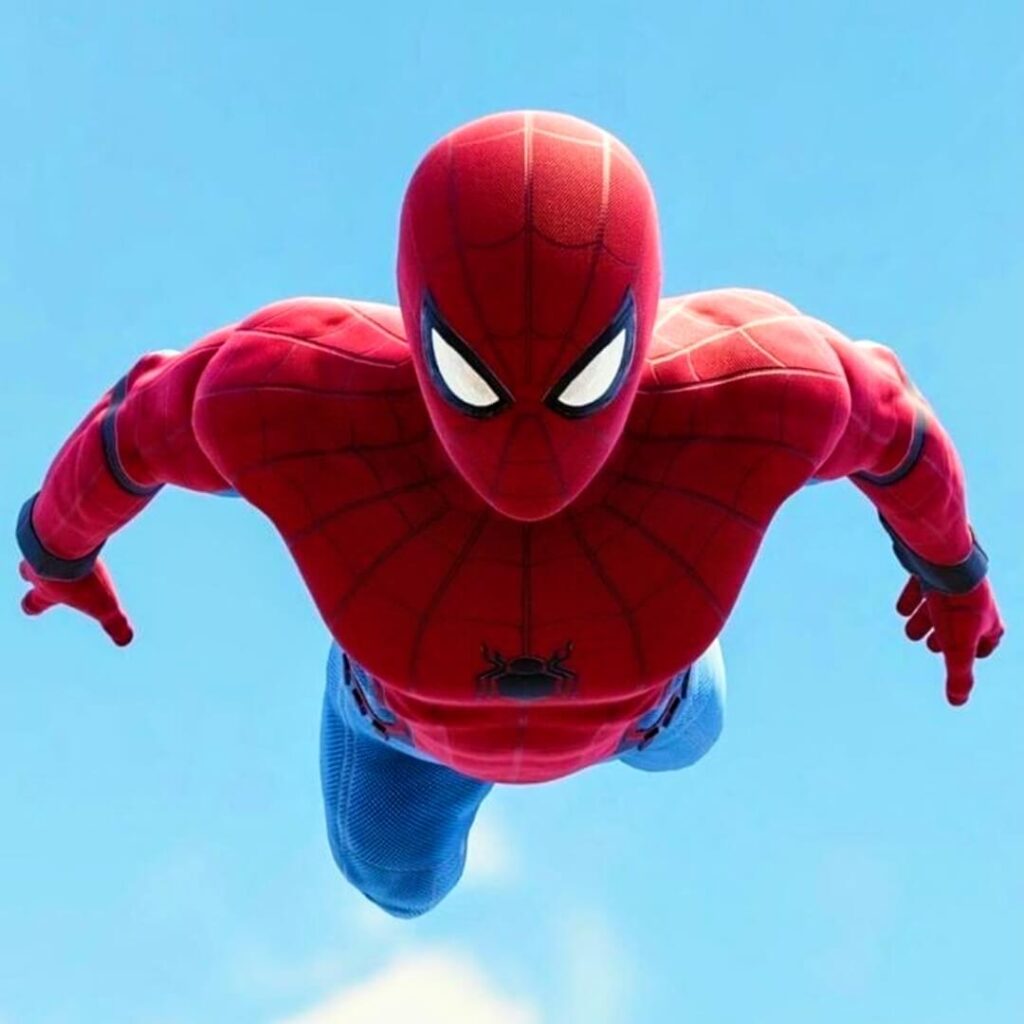 Spiderman Flying wallpaper