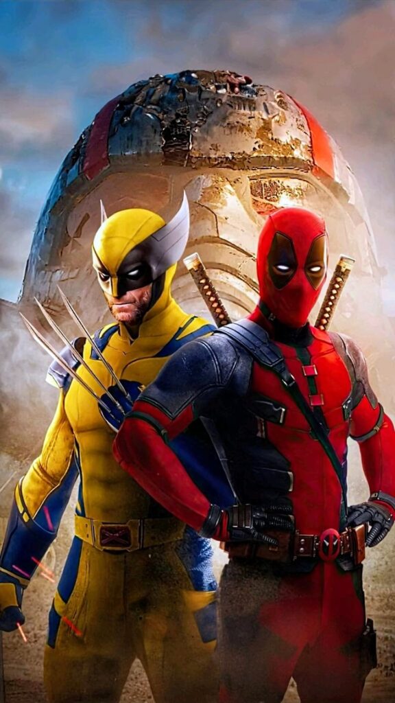 Deadpool and Wolverine Wallpaper for Mobile