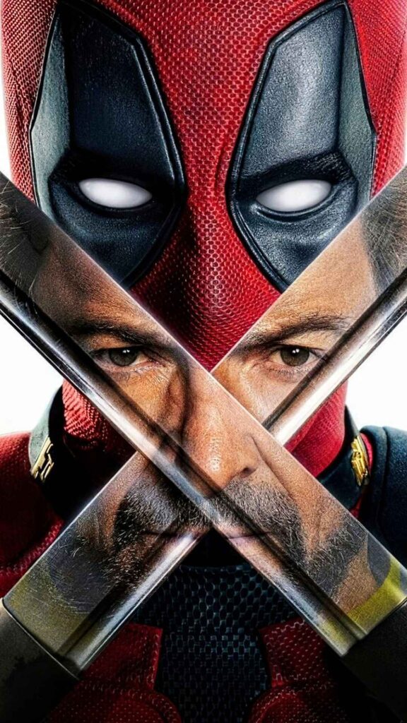 Deadpool and Wolverine 4K Wallpaper for Phone