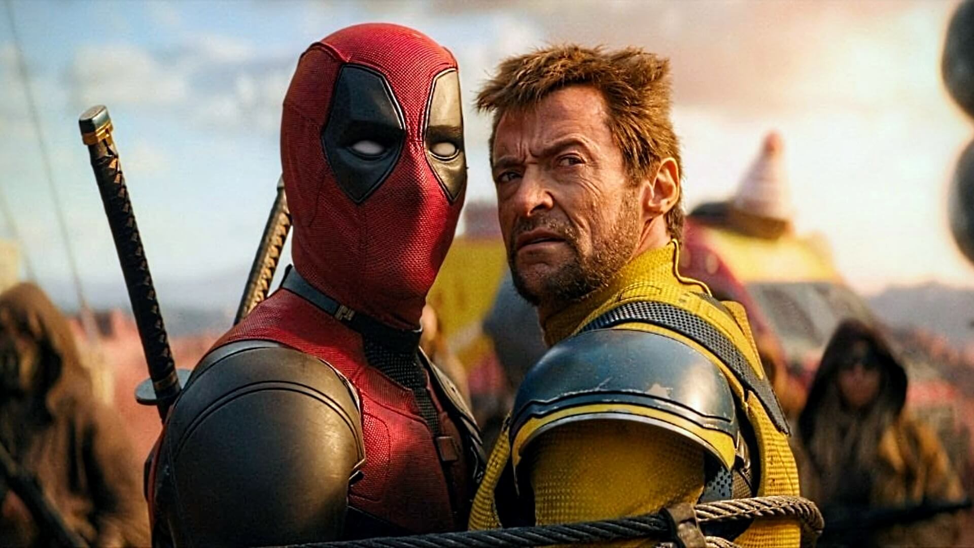 Deadpool and Wolverine Desktop Wallpaper HD