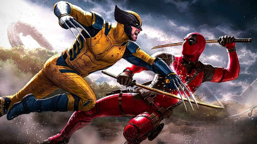 Deadpool vs Wolverine Desktop Wallpaper