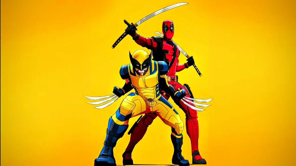 Deadpool and Wolverine Wallpaper