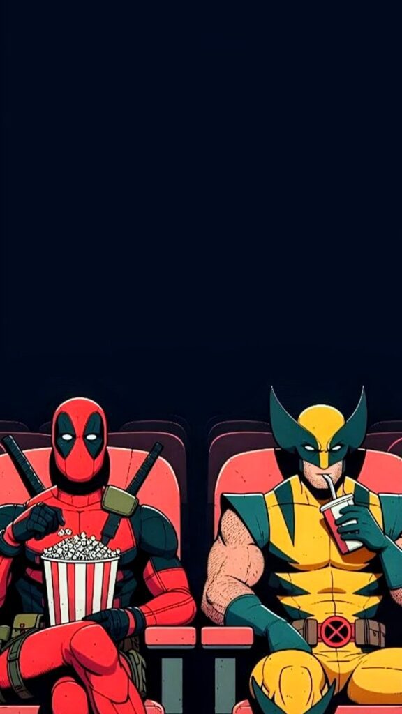 Deadpool and Wolverine Wallpaper for Phone