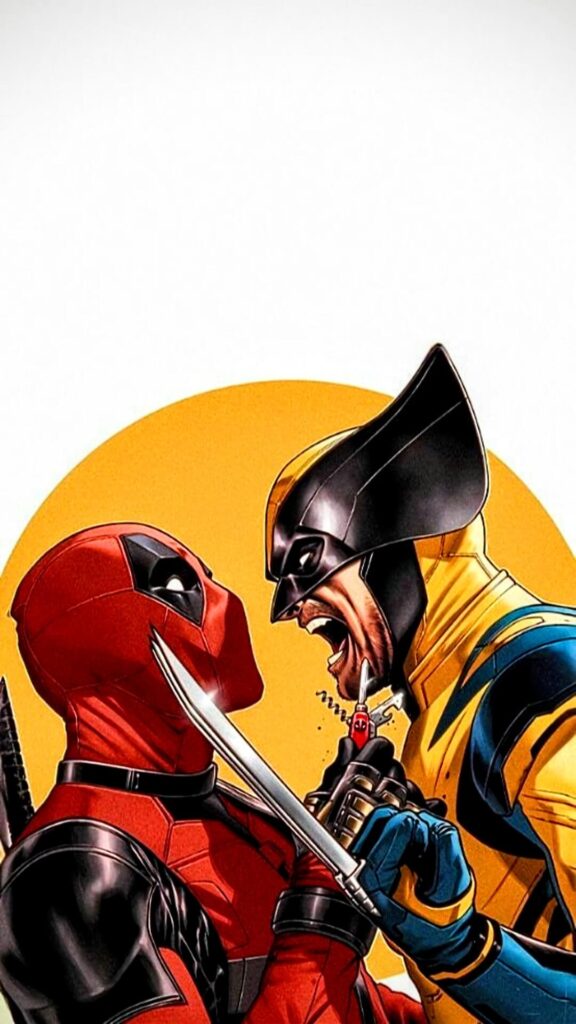 Deadpool and Wolverine Mobile Wallpaper