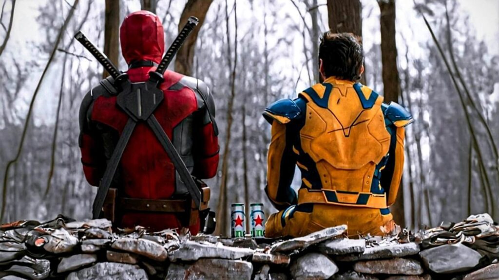 Deadpool and Wolverine Desktop Wallpaper