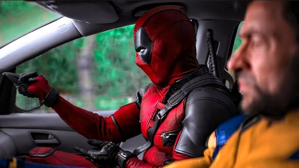 Deadpool and Wolverine Funny Wallpaper