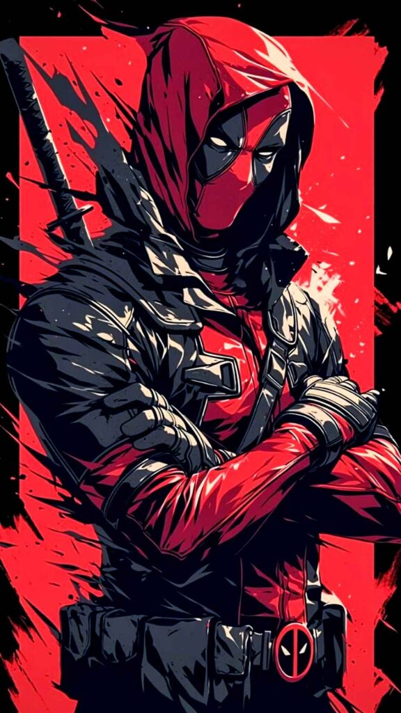 Aesthetic deadpool wallpaper