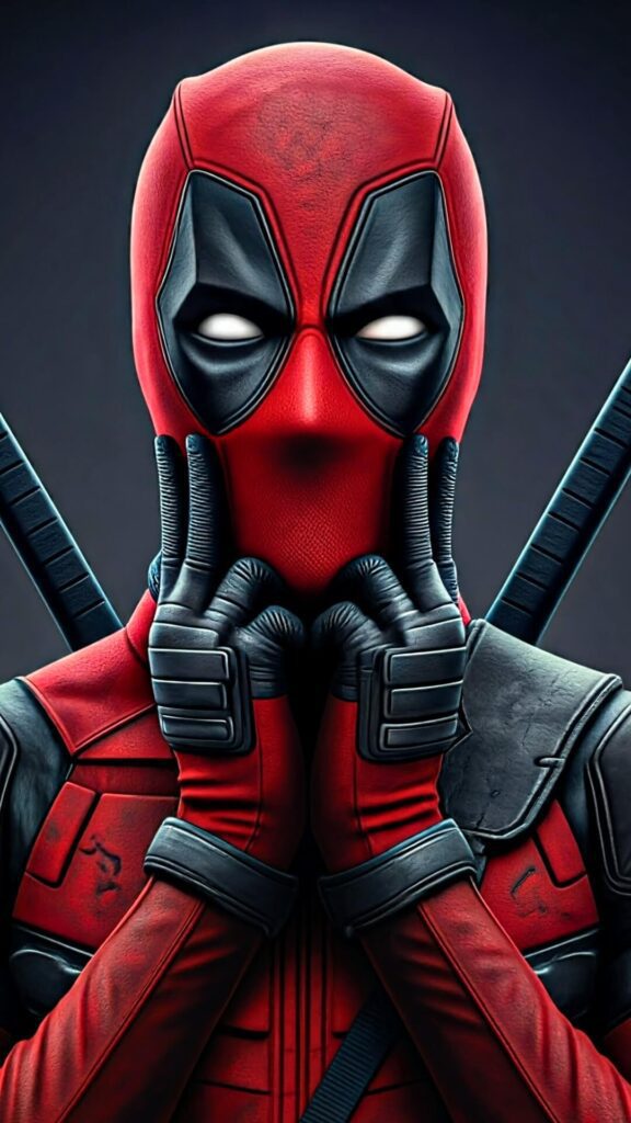 Funny Deadpool Wallpaper 4K