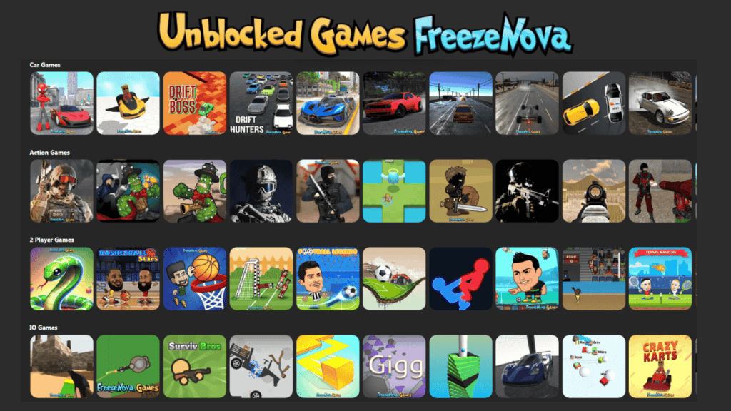 freezenova unblocked
