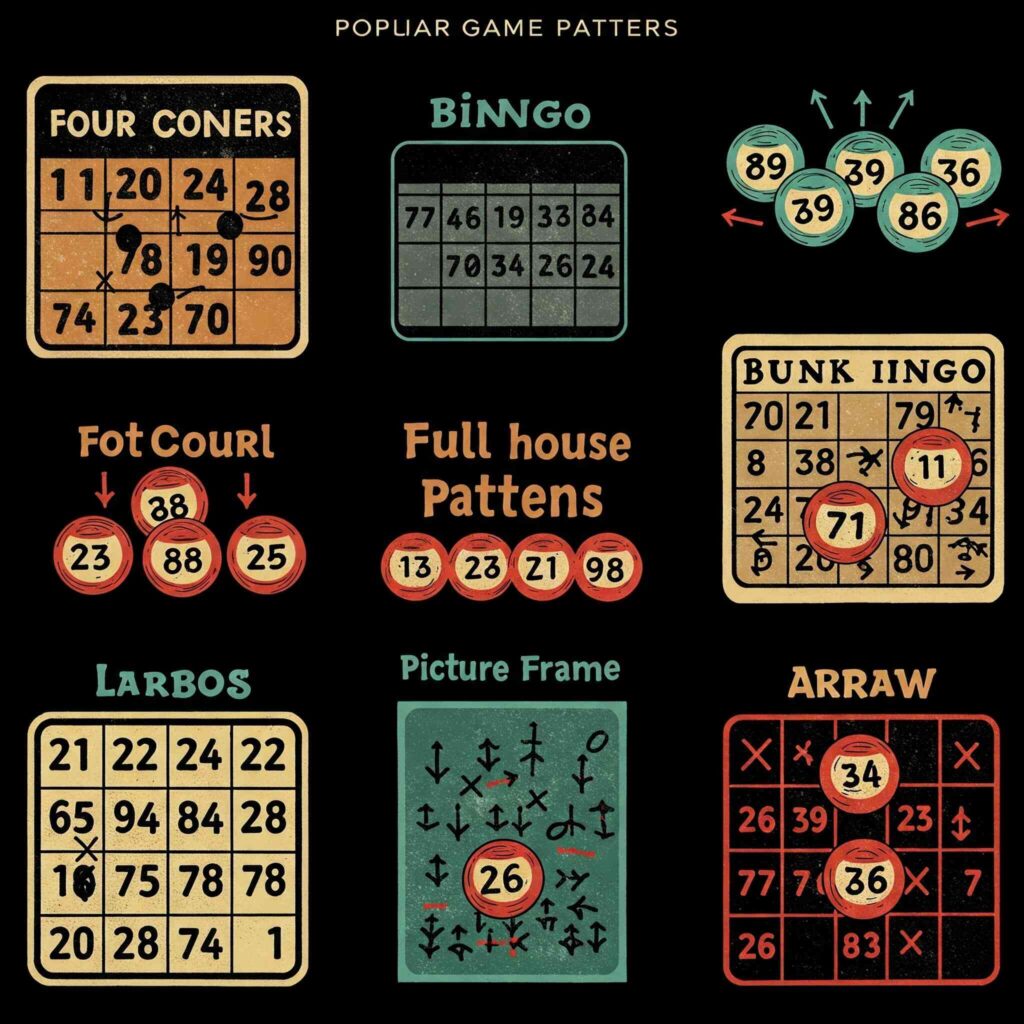 Popular Bingo Patterns