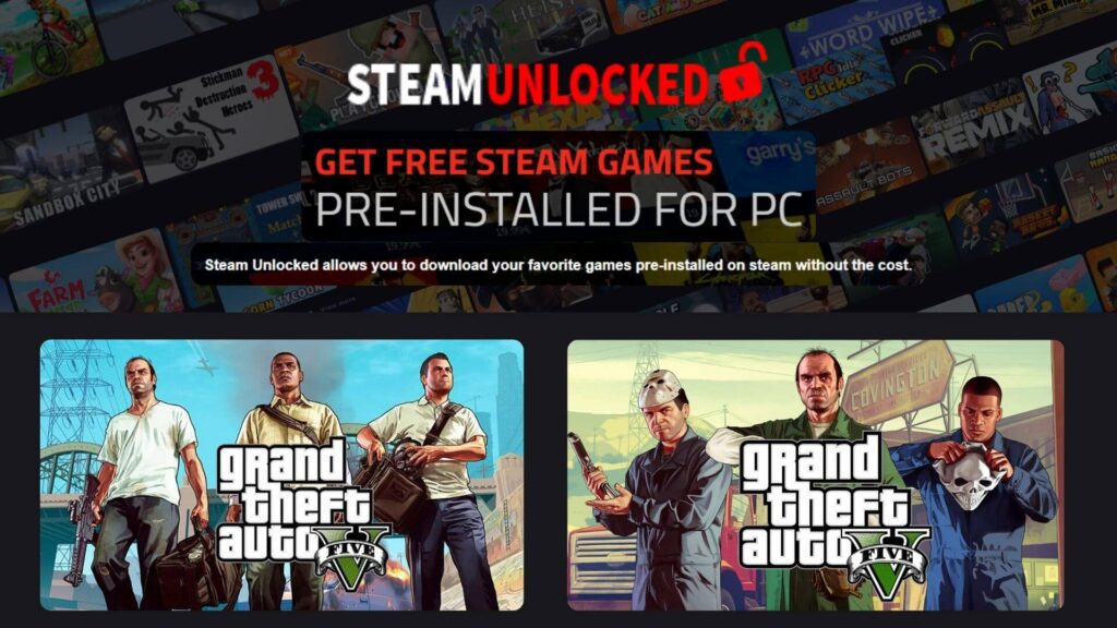 SteamUnlocked GTA 5