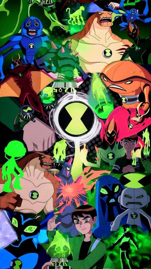 Ben 10 Wallpaper 4K iPhone