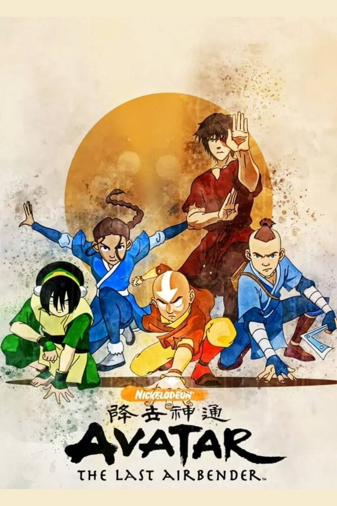 Avatar the last airbender minimalist wallpaper
