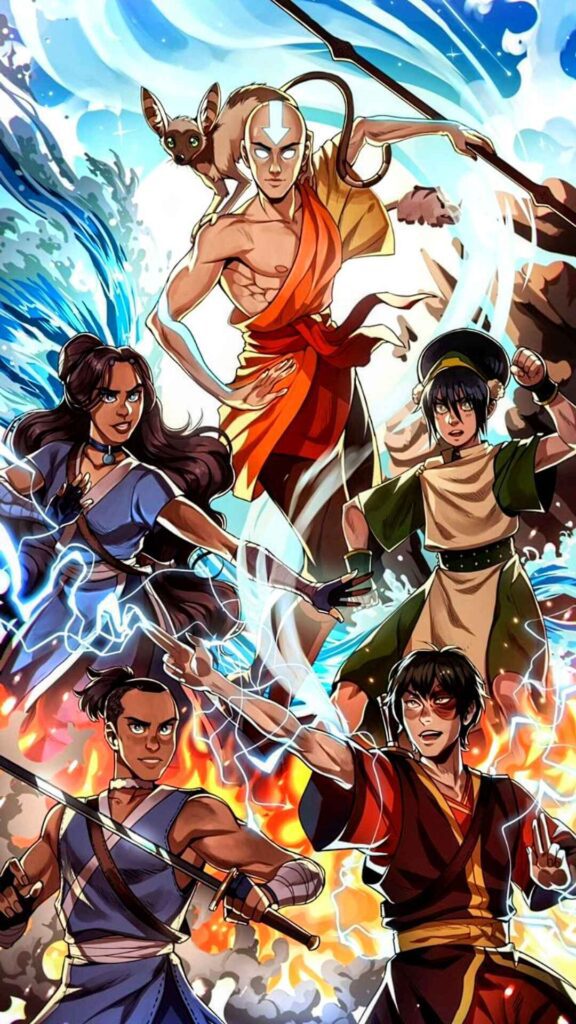 Avatar: the last airbender wallpaper 4k phone