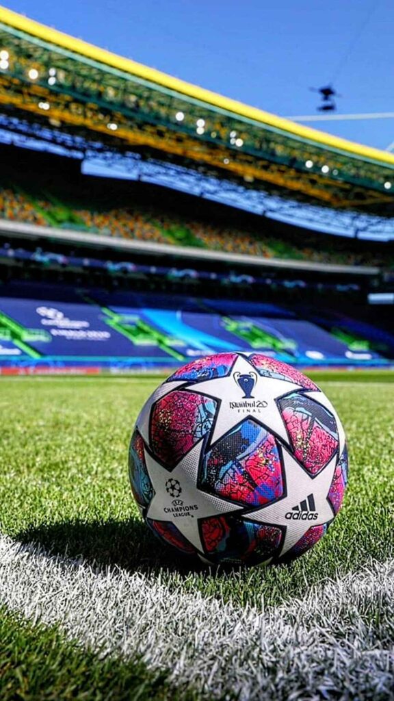 Champions League Football Phone Wallpaper