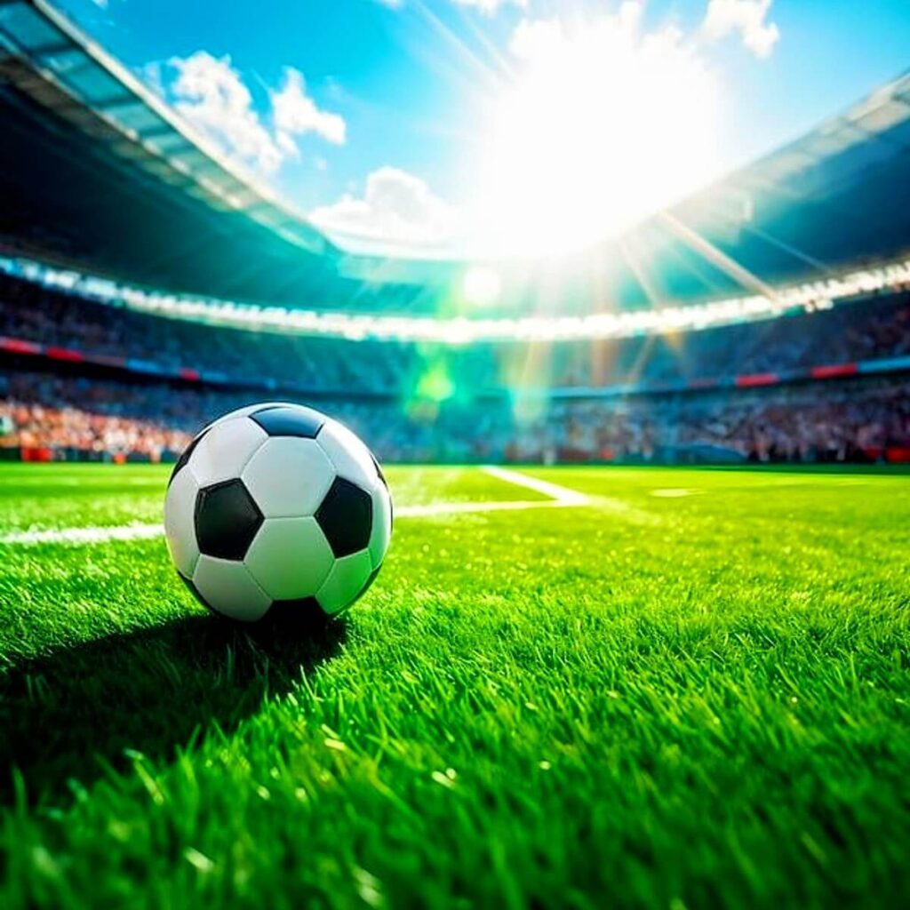 Football on the Ground Wallpaper