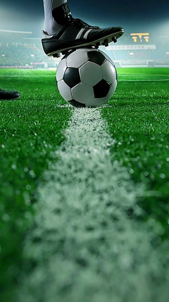 Football and Boot Wallpaper