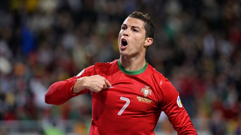 Portugal Ronaldo Wallpaper 4K Background