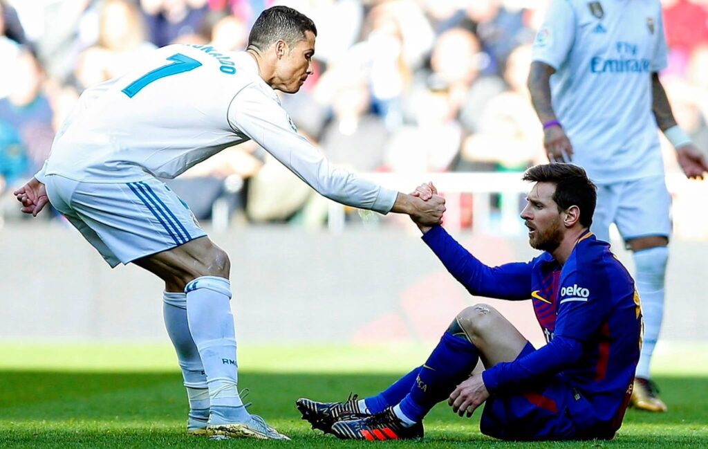 Messi and Ronaldo
