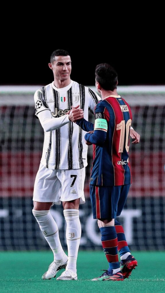 Messi and Ronaldo Wallpaper in HD Background